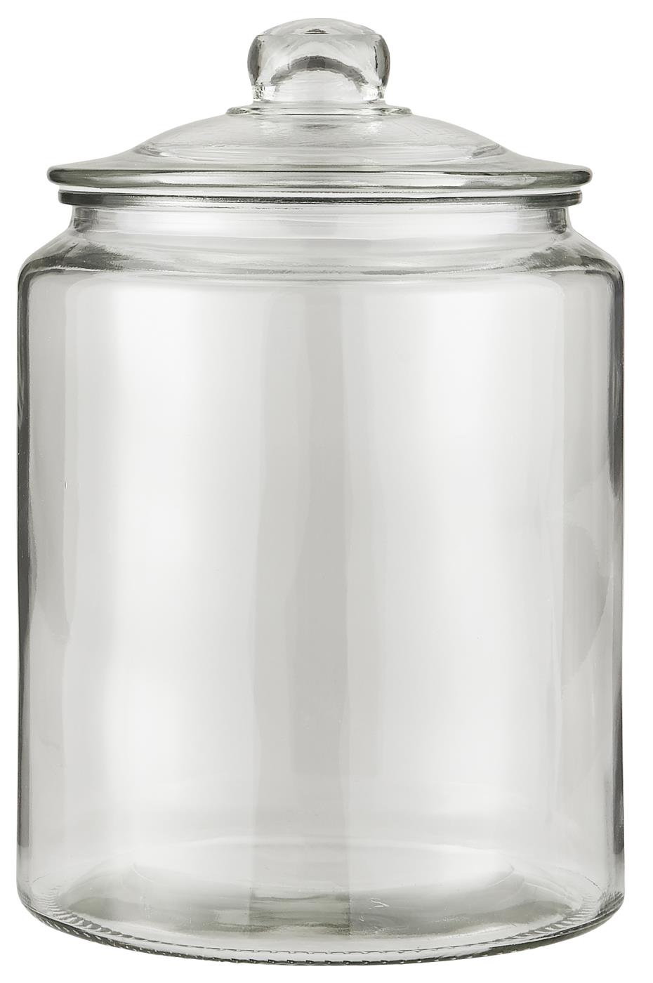 Ib Laursen - Glaskrukke m/glaslåg og gummiring, 5500 ml