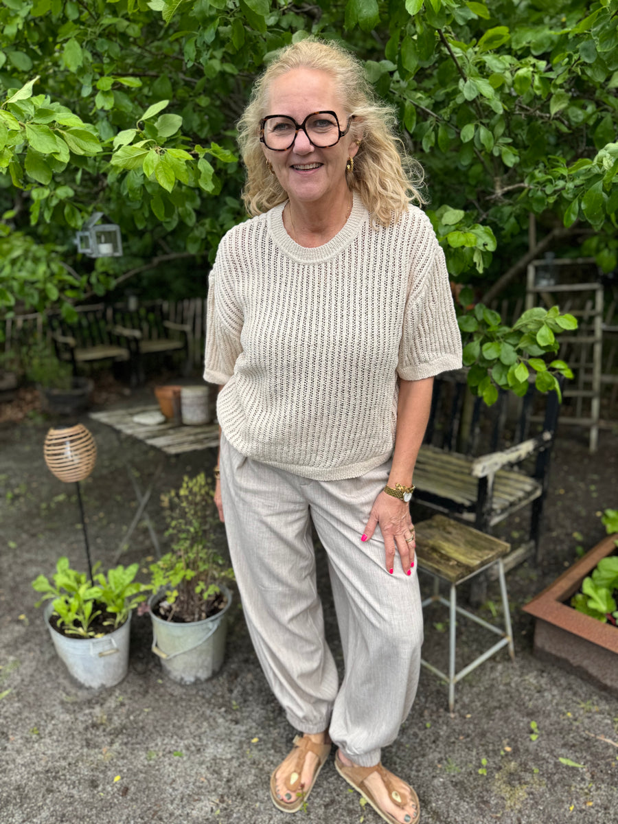 Nümph Miranda SS Pullover - Whitecap Gray