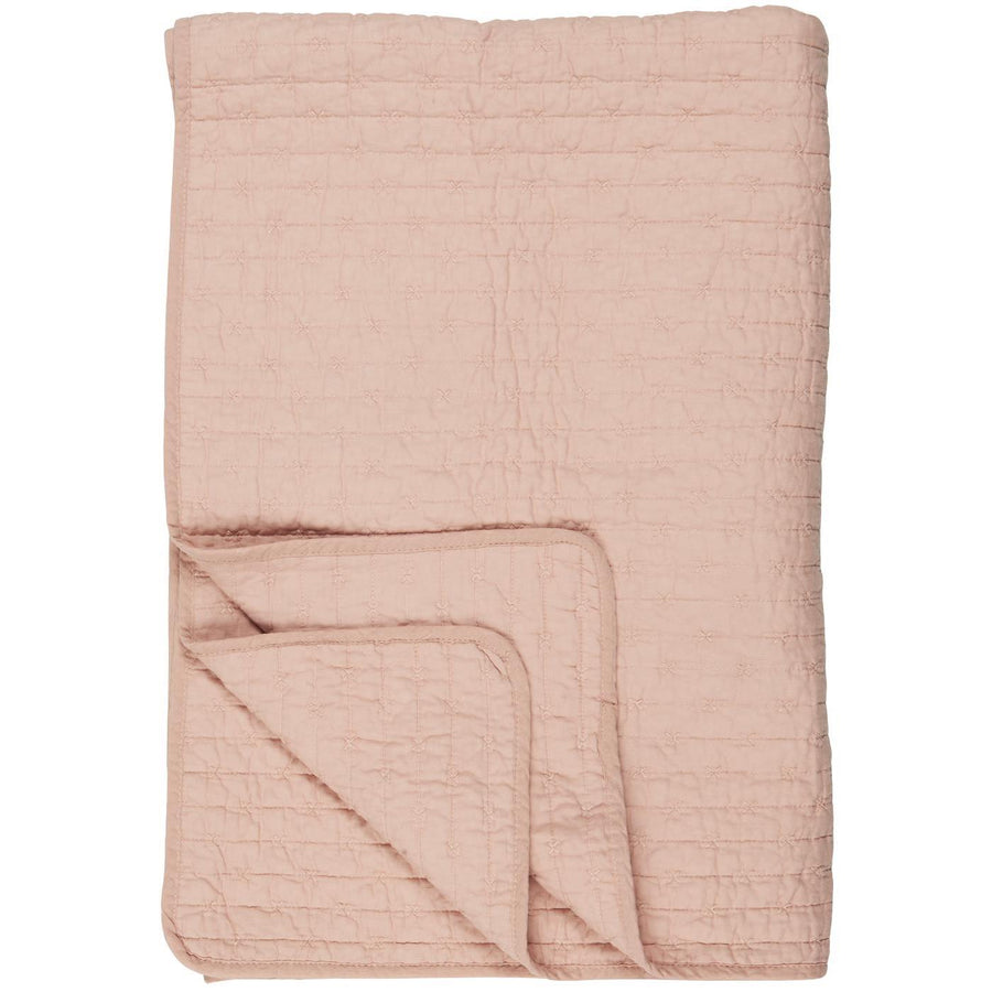 Ib Laursen Quilt m/Korssting - Rosa