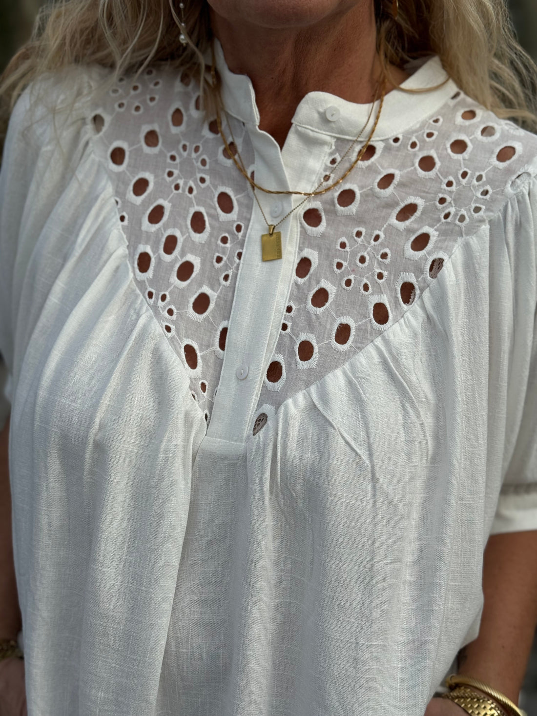 Costa Mani Anna Shirt - White