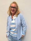 Cream Dela Cardigan - Cashmere Blue Melange