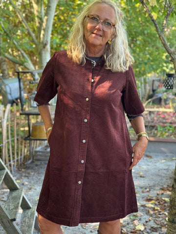 Culture Baela Klay Dress - Bitter Chocolate
