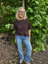 Cream Baja SS Blouse - Java