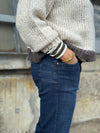 Isay Verona Flare Jeans - Dark Basic Wash