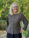 Isay Osa Blazer - Brown Melange