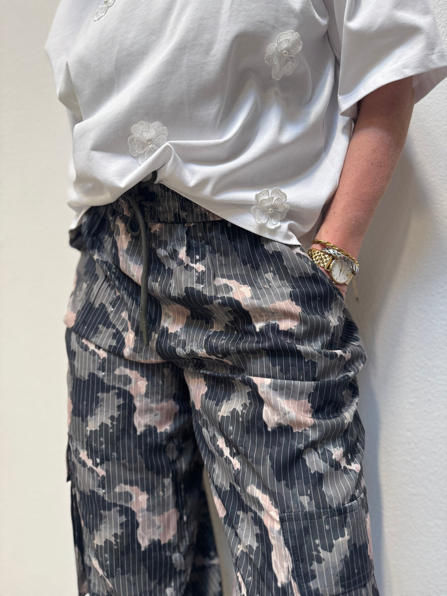 Nü Denmark Claire Trousers - Army Mix