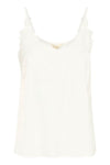 Cream Anna Top - Snow White