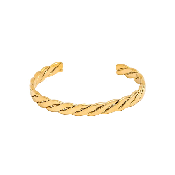 Levi Cuff armbånd 18k guldbelagt | muun studios | Køb online hos Moster D – Hurtig levering