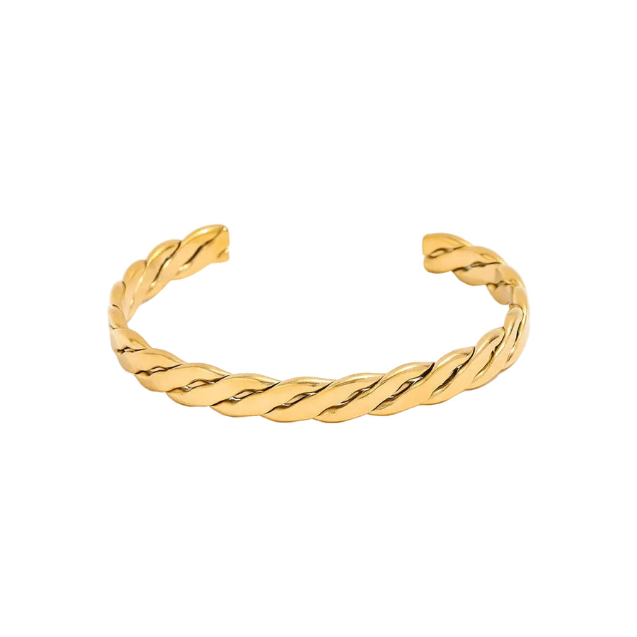 Levi Cuff armbånd 18k guldbelagt | muun studios | Køb online hos Moster D – Hurtig levering