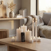Nordic Flame 10-Pak Premium LED Lys inkl. Fjernbetjening – Hvid