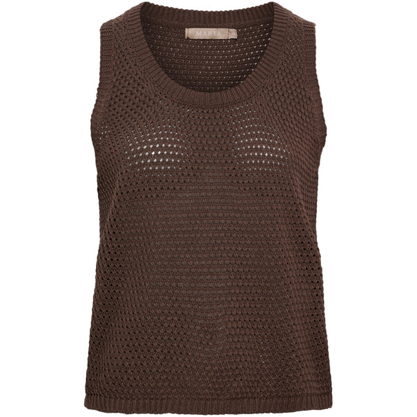 Marta du château Nayla Knit Top - Caffe