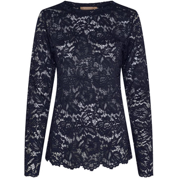 Marta du château Milley LS Tee - Navy