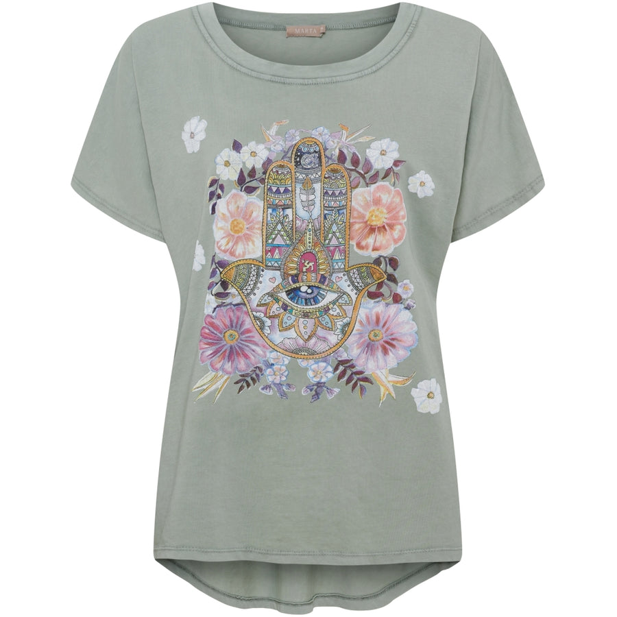 Marta du château Jessia Tee - Military