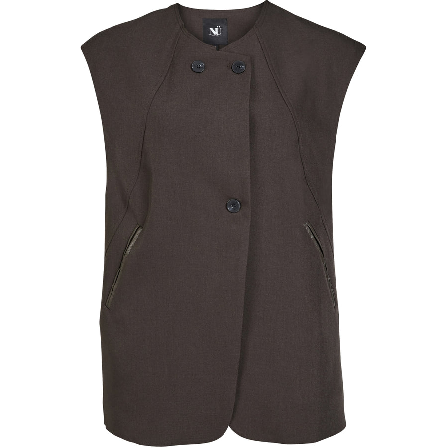 Nü Denmark Amalie Vest - Brown