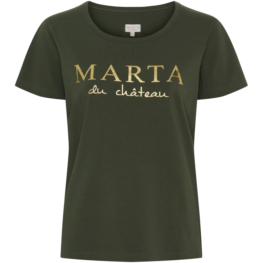 Marta du château Jeanette Tee - Millitary