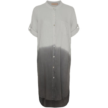 Marta Du Chateau Jóna Kjole - Light Grey/Dark Grey