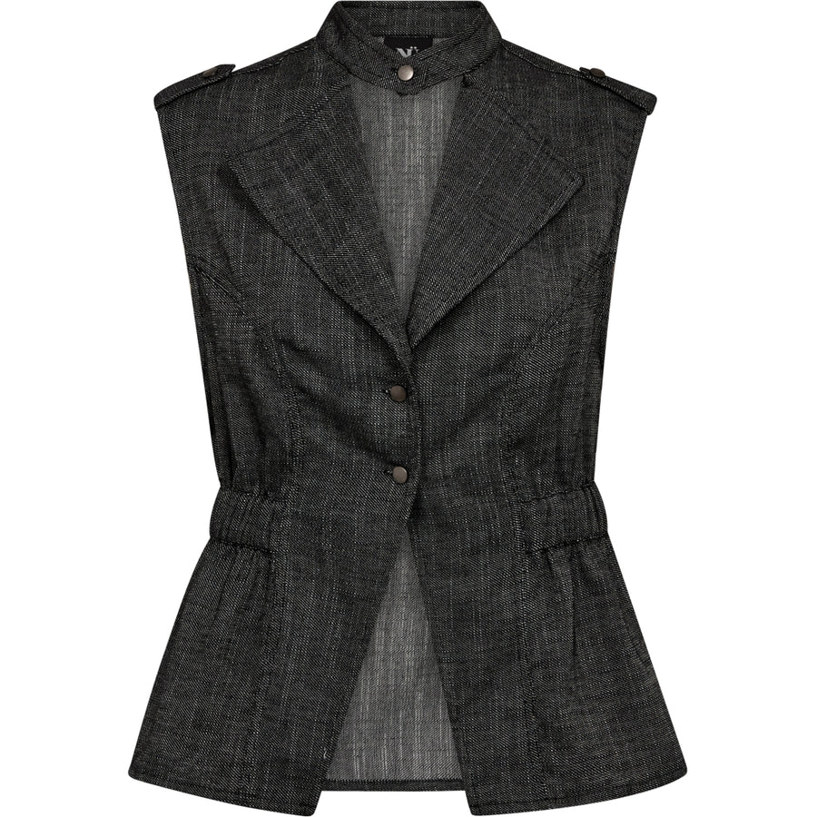 Nü Denmark Davia Top - Black Mix