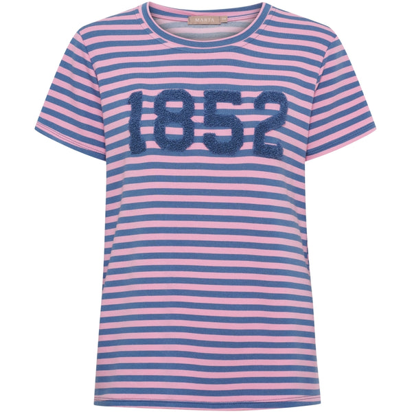 Marta du château Hertha Tee - Pink/Jeans
