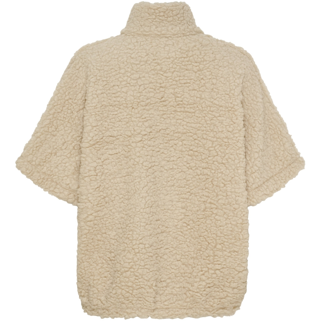 Marta du château Johanna Teddy Vest - Beige Onesize