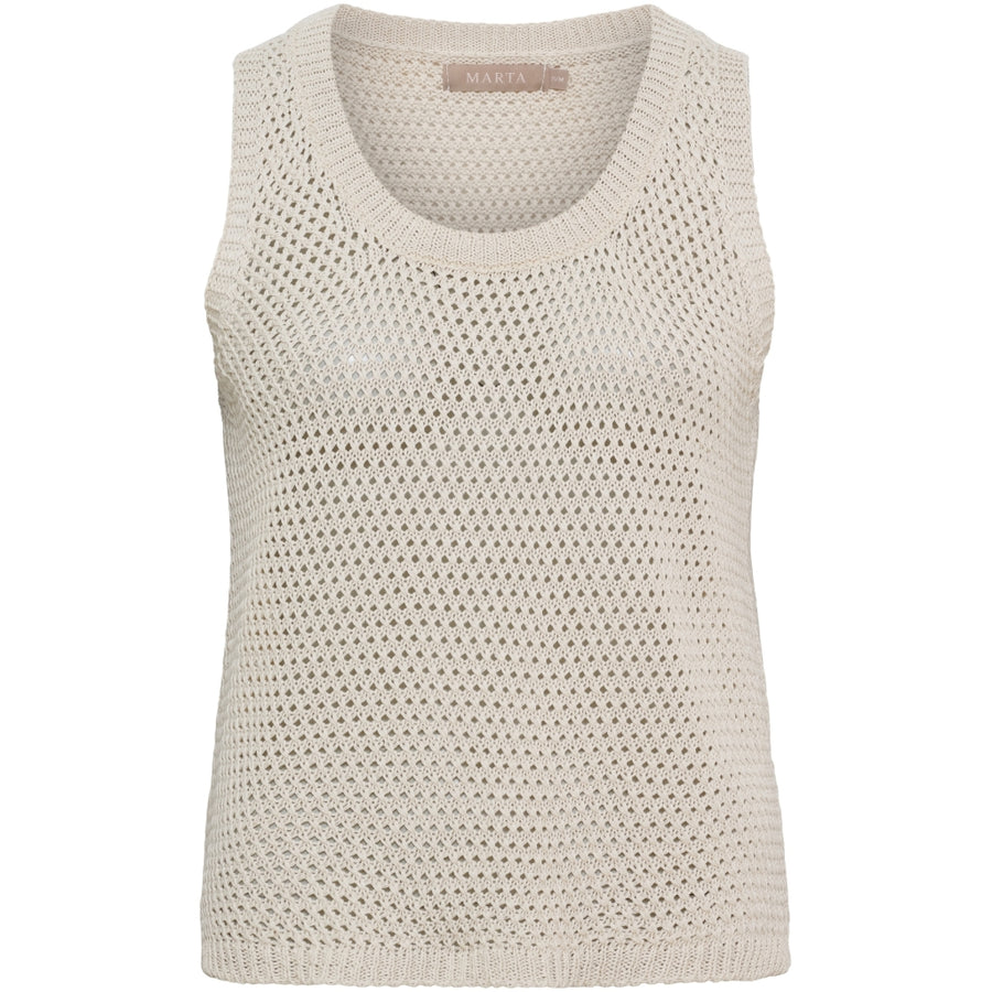 Marta du château Nayla Knit Top - Beige