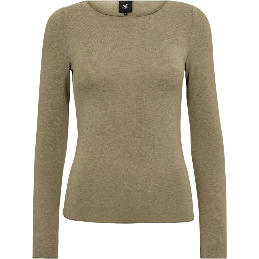 Nü Denmark Clay Tee L/S - Army