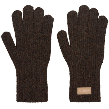 Marta du château Vanessa Gloves - Brown