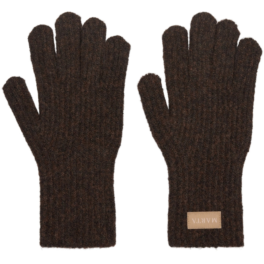 Marta du château Vanessa Gloves - Brown