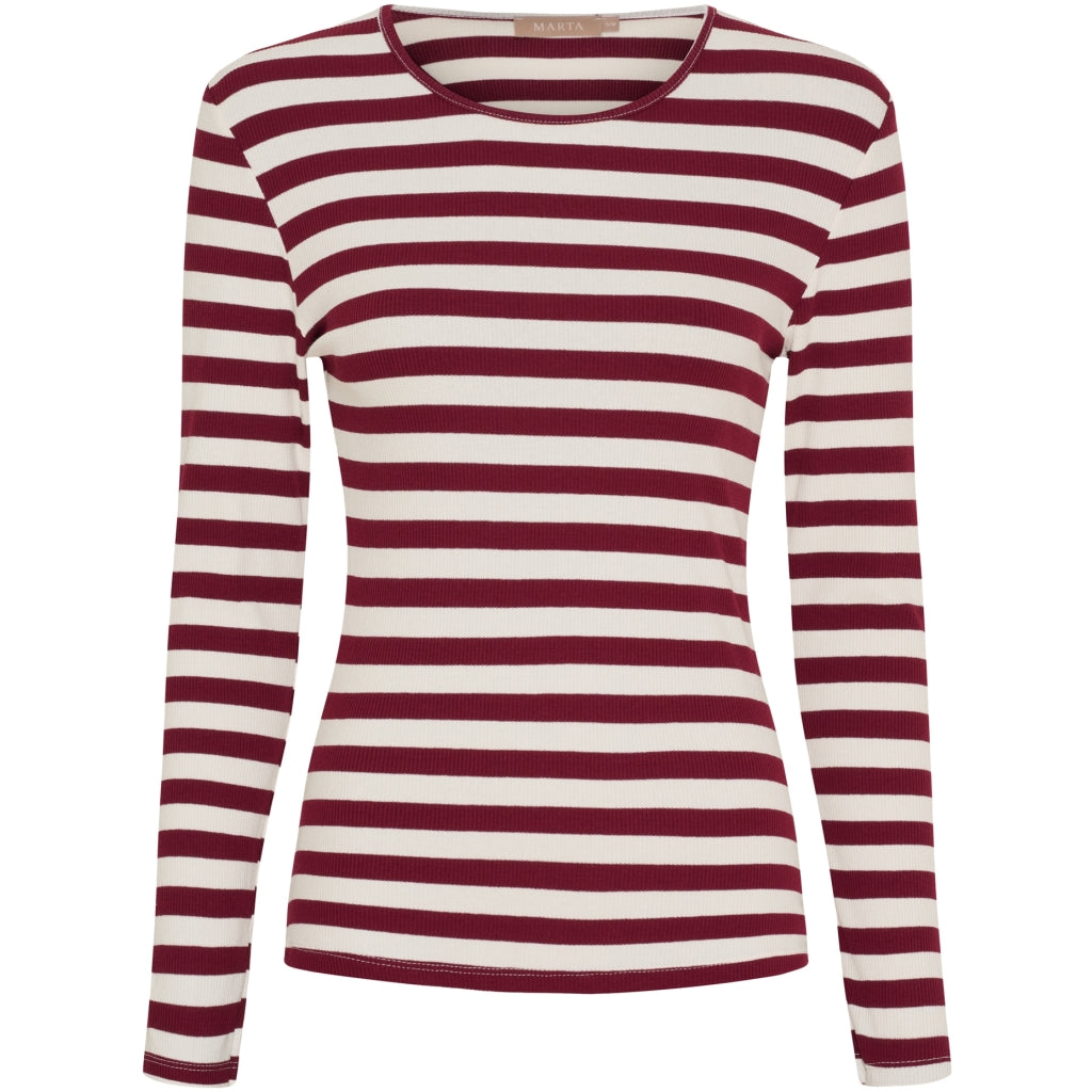 Marta du château Begonia LS Tee - Bordeaux