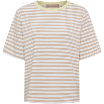 Marta du château Jamila Tee - Beige/Yellow