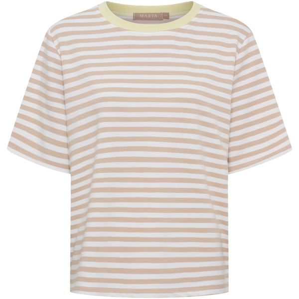 Marta du château Jamila Tee - Beige/Yellow