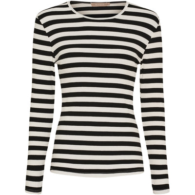 Marta du château Begonia LS Tee - Black
