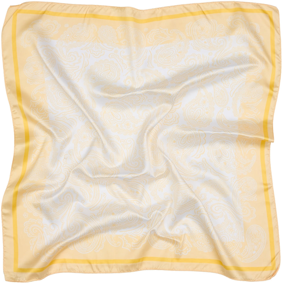 Marta du château Finja Scarf - Yellow/Paisley