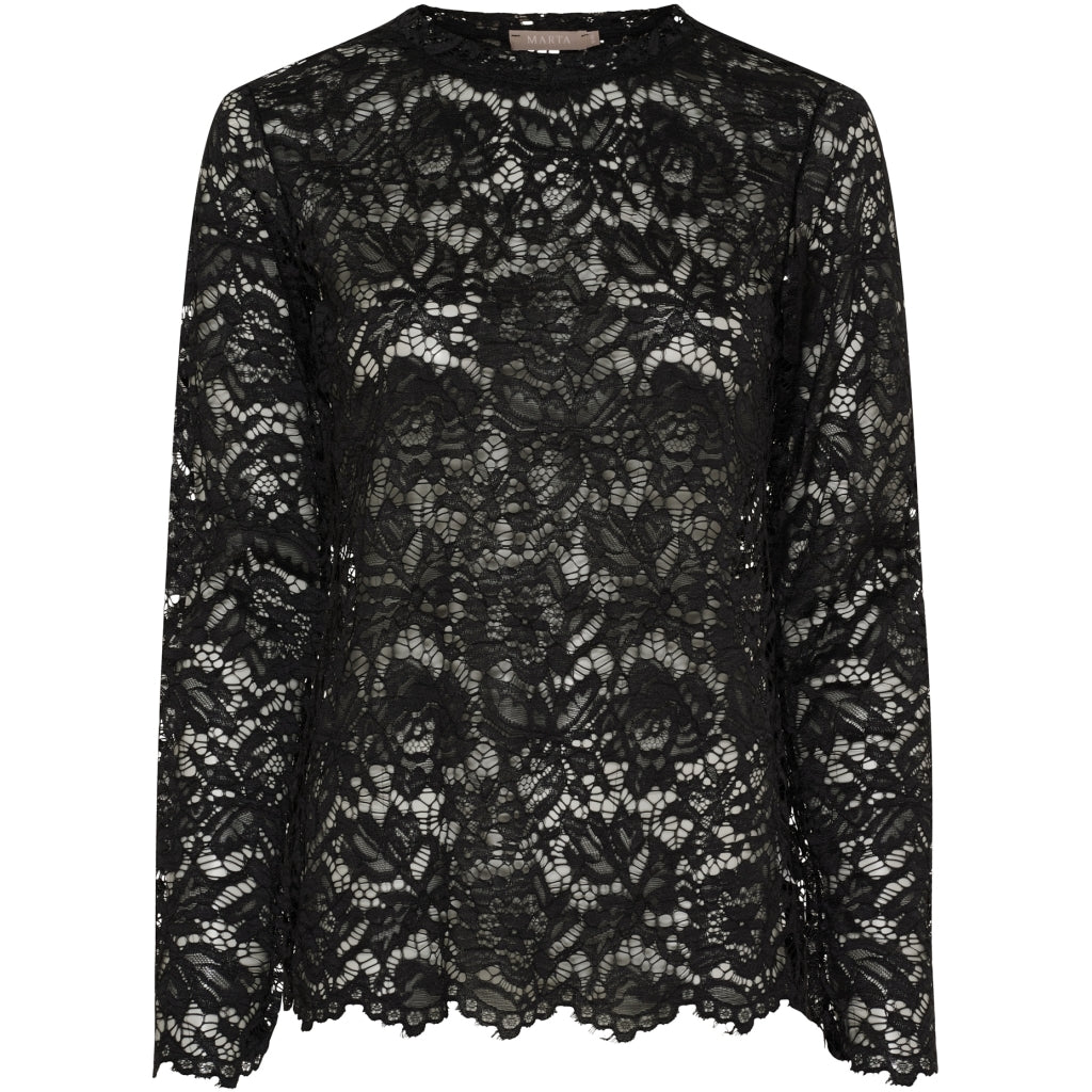 Marta du château Milley LS Tee - Black