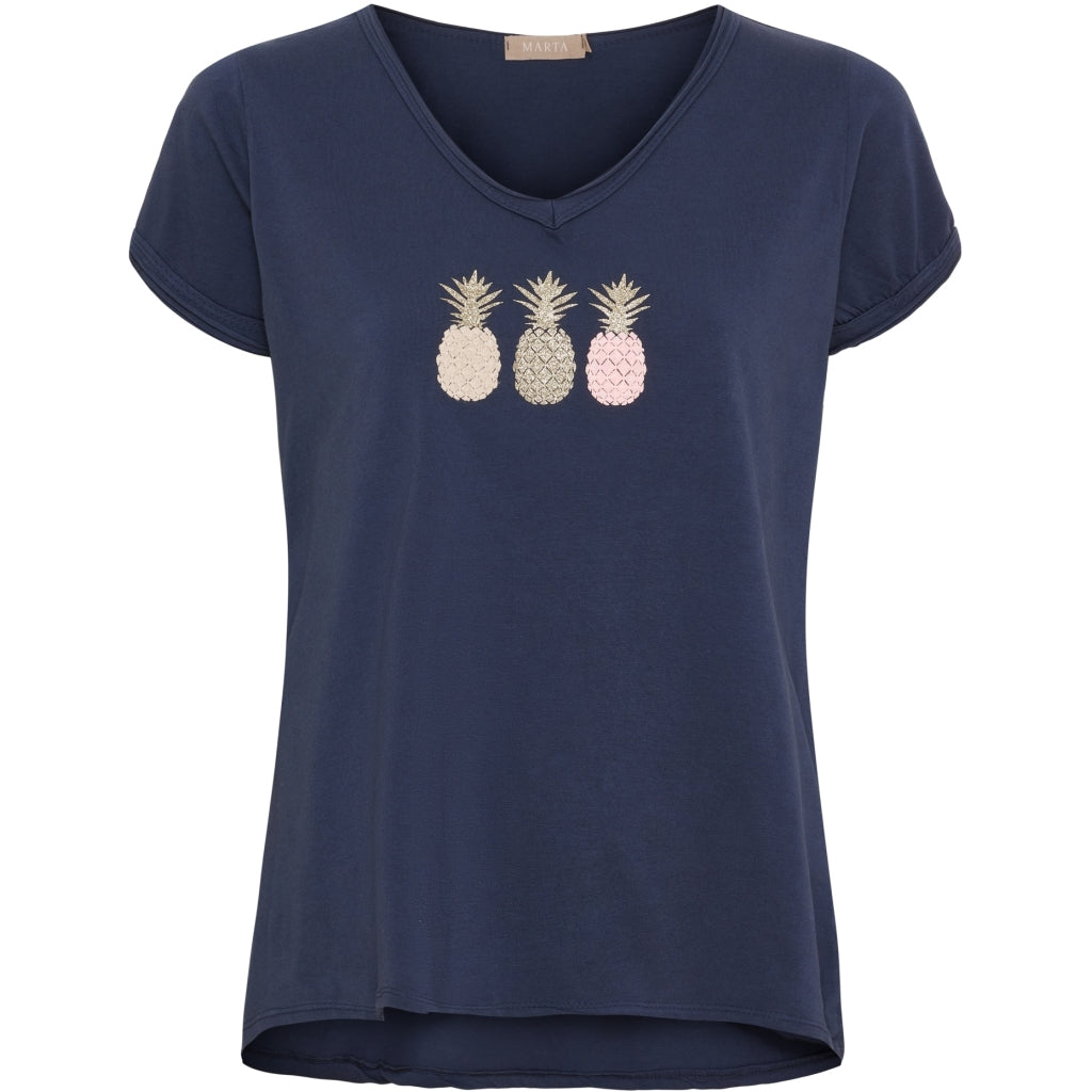 Marta du château Gemma Tee - Dark Blue