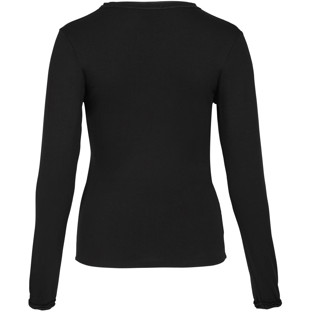 Nü Denmark Adele Wrap Tee - Black