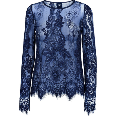 Nü Denmark Charlotte Top L/S - Navy