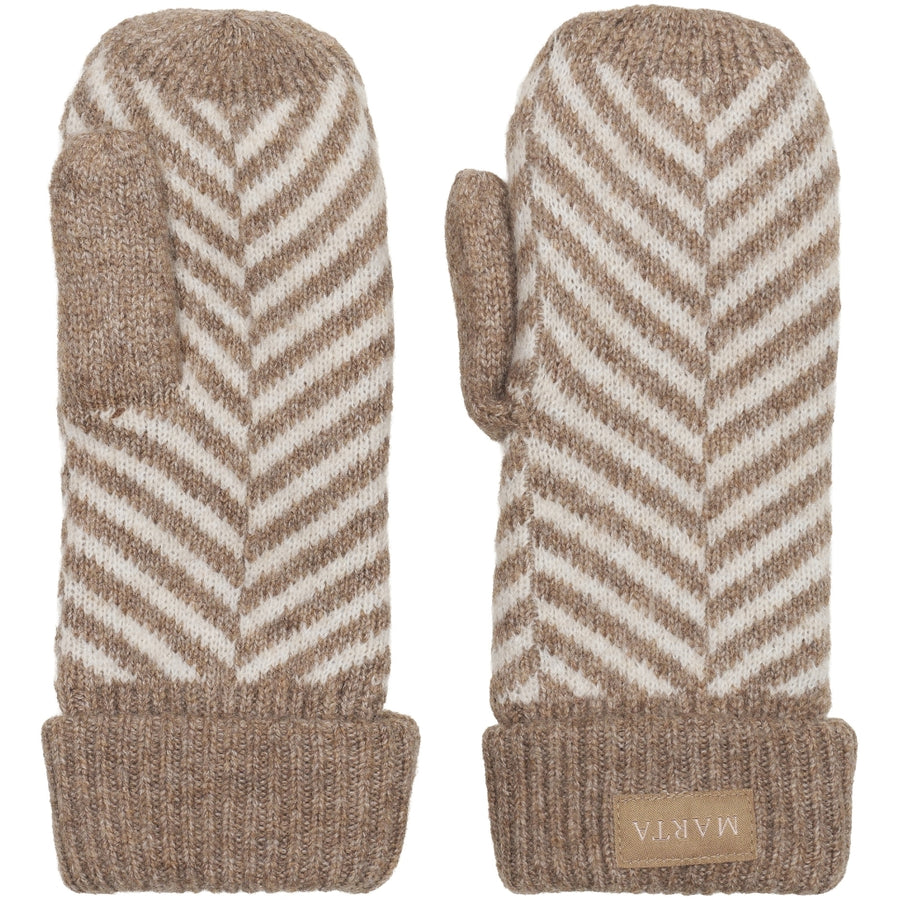 Marta du château Ayana Mittens - Fango/OffWhite