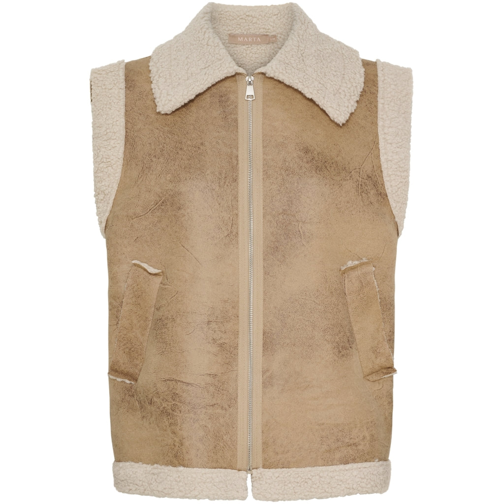 Marta du château Valley Vest - Beige