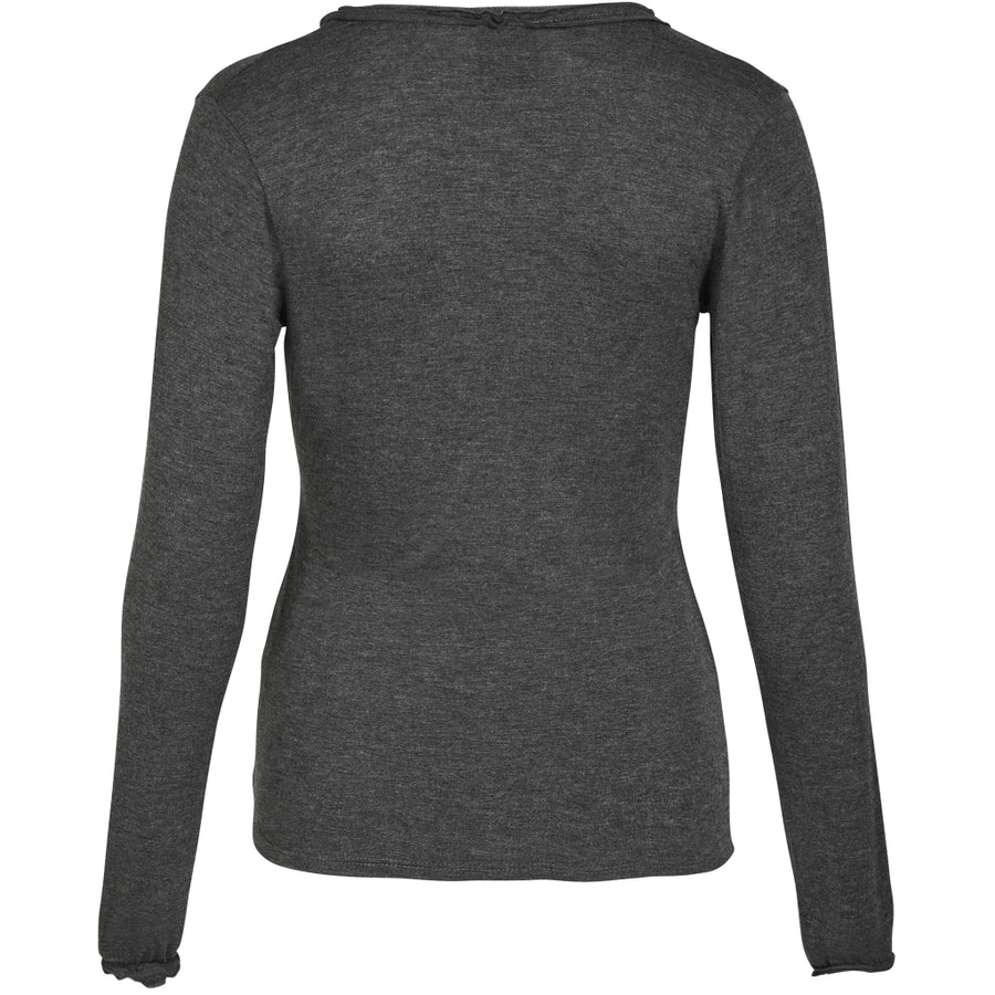 Nü Denmark Adele Wrap Tee - Grey