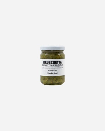 Bruschetta Courgette & Wild Garlic