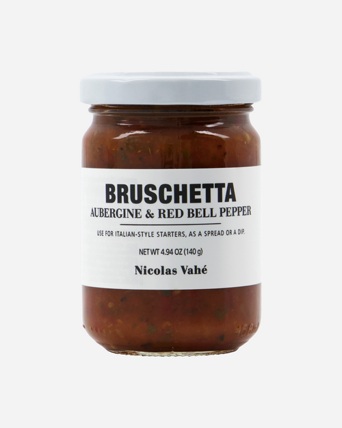 Bruschetta, Aubergine & Red Bell Pepper | Nicolas Vahe | Køb online hos Moster D – Hurtig levering