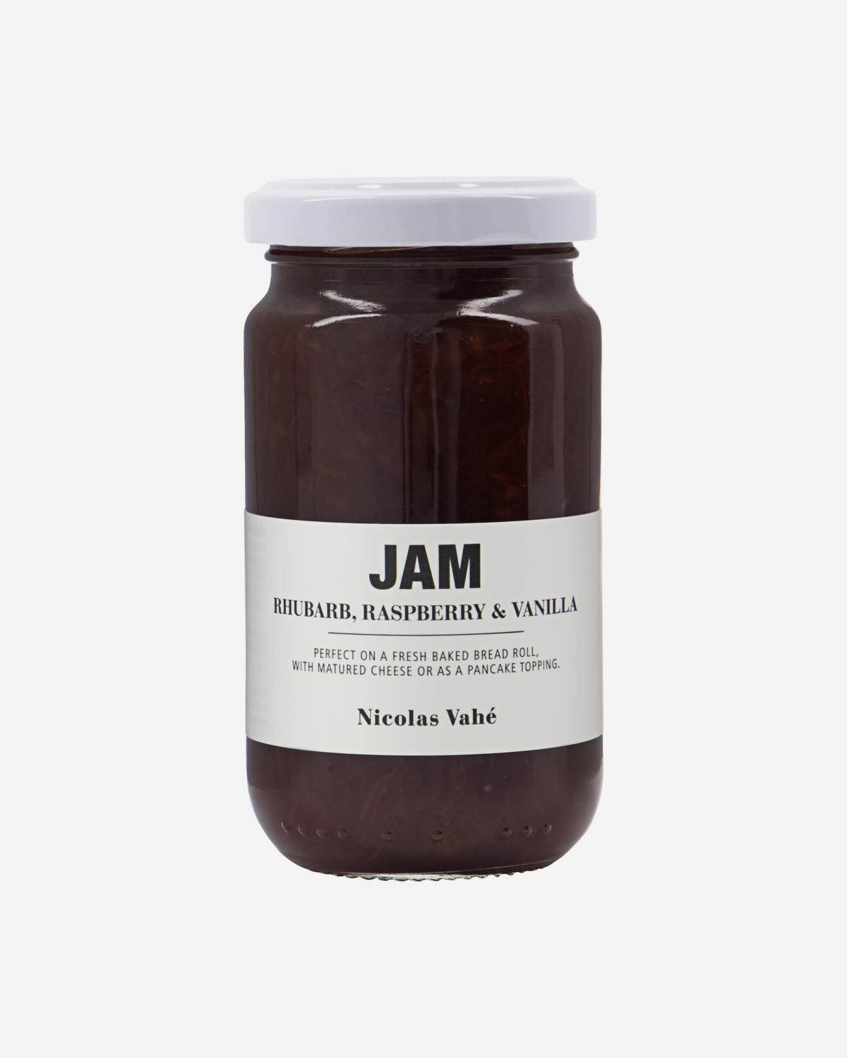 Jam, Rhubarb, Raspberry & vanilla
