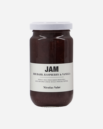 Jam, Rhubarb, Raspberry & vanilla