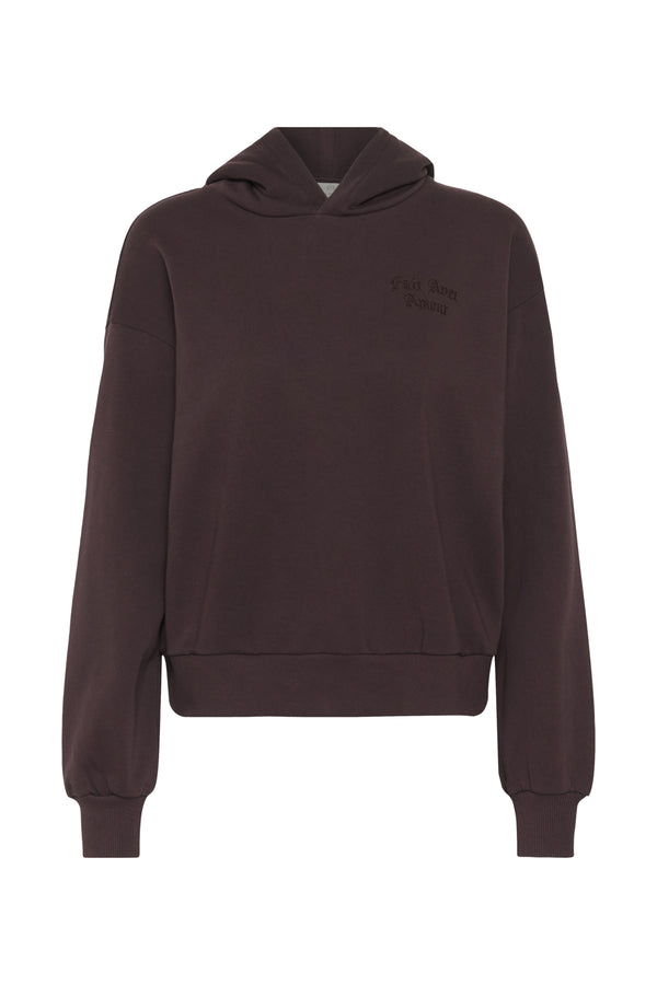 Kaffe Goldie Hoodie - Fudge