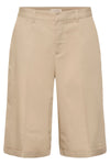 Cream Gia Bermuda Shorts - Feather Grey