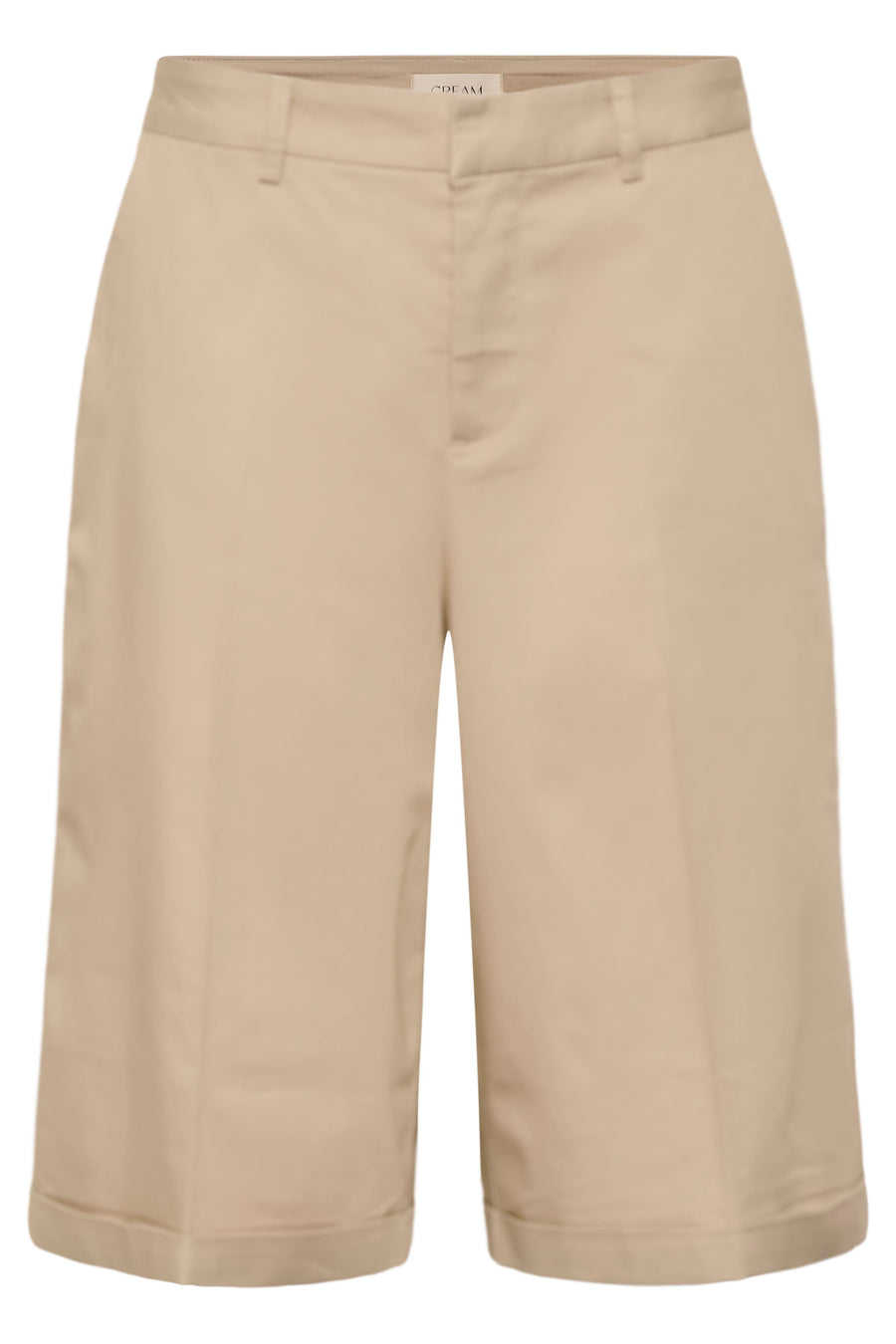 Cream Gia Bermuda Shorts - Feather Grey