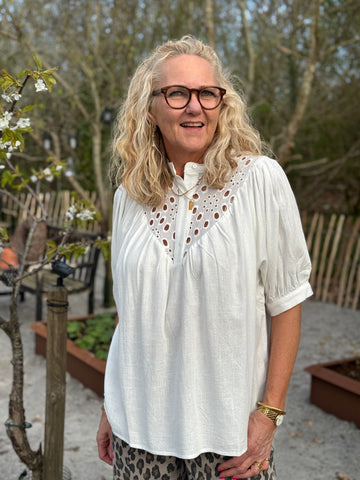 Costa Mani Anna Shirt - White