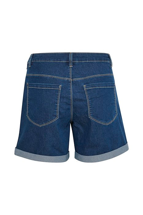 Kaffe Vicky Denim Shorts - Medium Blue Washed