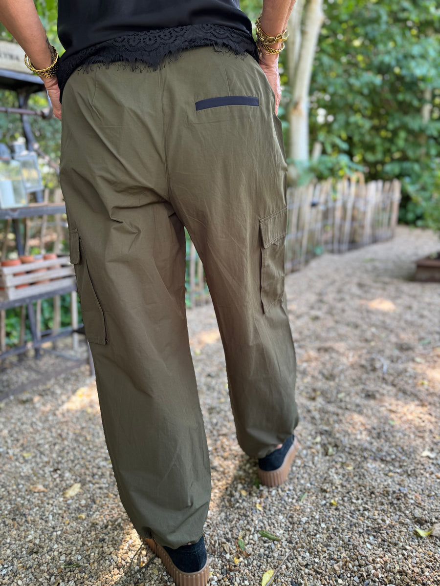 Culture Brenda Pants - Olive Night