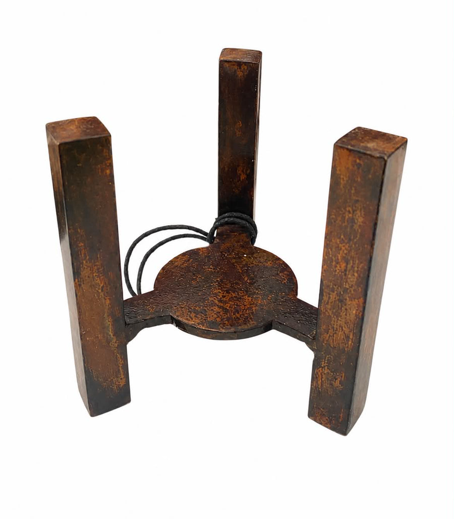 House Doctor Bejo Candle Holder - Antique Brown
